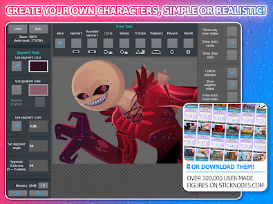 Screenshot 6 for Stick Nodes Pro Stick figure Animator APK 4.1.5 (PAID Patched) Android