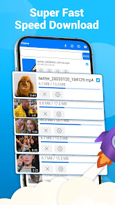 Screenshot 3 for Video Downloader All Socials MOD APK v1.5.1 (Premium Unlocked) Android