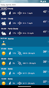 Screenshot 4 for Weather XL PRO MOD APK v1.5.5.9 (Pro Unlocked) Android