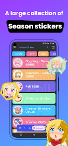 Screenshot 3 for 999K Anime Stickers WASticker MOD APK 6.1 (Premium Unlocked) Android