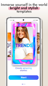 Instagram Story Collage Maker MOD APK 9.8 (Premium Unlocked) Android screenshot