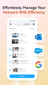 Screenshot 8 for CamCard Business Card Reader APK 7.61.5.20230531 (Full Version) Android