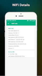 Screenshot 3 for WiFi Signal Strength Meter MOD APK 1.1.3 (Premium Unlocked) Android