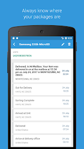 Parcels Track Online Orders MOD APK 2.3.9 (Premium Unlocked) Android screenshot