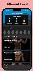Screenshot 4 for Home Workouts Lose Weight MOD APK 19.61 (Premium Unlocked) Android