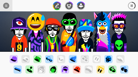 Incredibox APK 0.5.2 (MOD Full Game) Android screenshot
