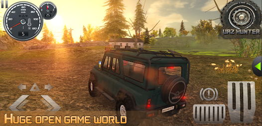 Screenshot 2 for Russian Car Driver UAZ HUNTER MOD APK 1.0.2 (Unlimited Money) Android