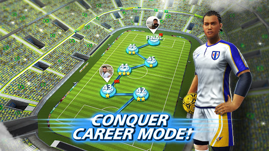 Screenshot 5 for Football Strike Online Soccer APK 1.45.3 Andeoid