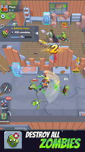 Zombie Slasher MOD APK 1.3.1 (Menu Damage Multipler) Android screenshot