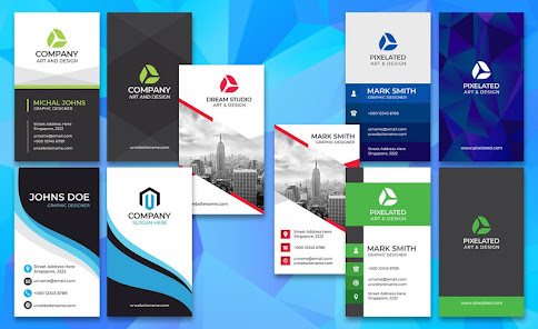 Ultimate Business Card Maker MOD APK 1.3.5 (Premium Unlocked) Android screenshot