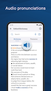 Screenshot 4 for Oxford Dictionary MOD APK 15.2.1035 (Premium Unlocked) Android
