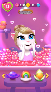 Screenshot 7 for My Talking Angela 2 MOD APK 25.4.5.34936 (Unlimited Money) Android