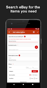 Deals Tracker for eBay PRO APK 2.24.6 (Paid) Android screenshot