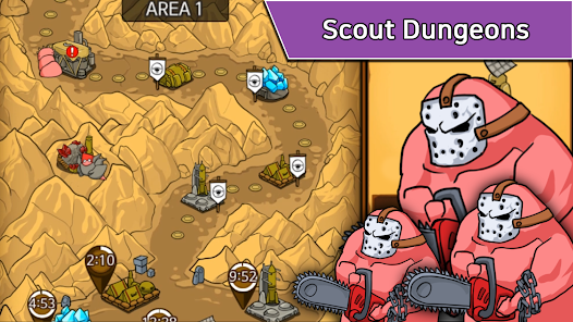 Screenshot 6 for [VIP] Missile Dude RPG idle MOD APK 107 (Free Purchase) Android