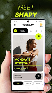 Screenshot 3 for Shapy Workout for Women MOD APK 2.4.5 (Premium Unlocked) Android