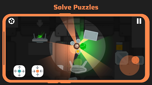 Screenshot 5 for OrbaDrone Robot Escape MOD APK 2.30 (Menu Drone View Speed) Android