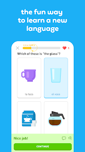 Duolingo language lessons Mod APK 5.140.1 (Unlocked) Android screenshot
