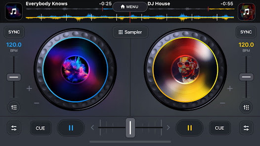 Screenshot 1 for Dj it Music Mixer MOD APK v1.30.2 (All Content Unlocked) Android