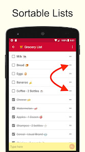 Screenshot 4 for Shopping List Simple Easy Pro APK 2.96 Android