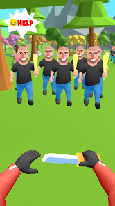 Screenshot 3 for Hit Master 3D Knife Assassin MOD APK v1.9.0 (Unlimited Unloced Items) Android