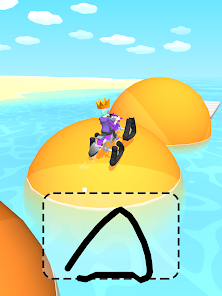Screenshot 6 for Scribble Rider MOD APK 2.001 (Free Rewards) Android