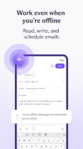 Screenshot 5 for Proton Mail Encrypted Email MOD APK 4.0.3 (Premium Unlocked) Android