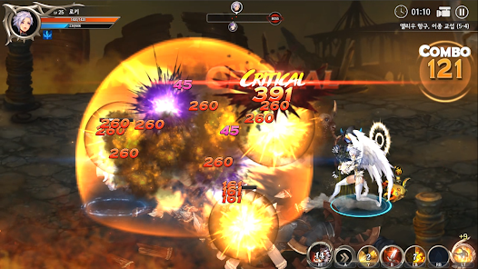 Screenshot 4 for Dragon Spear EX MOD APK 1.0.7 (Menu Immortal Unlimited coins) Android