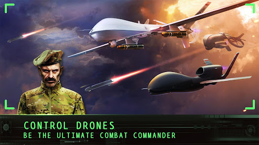 Screenshot 6 for Drone Shadow Strike MOD APK 1.31.263 (Unlimited Spend) Android