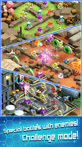 Screenshot 6 for Turret Merge Defense MOD APK 1.8.3 (Unlimited Money) Android