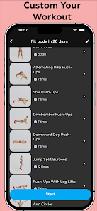 Screenshot 6 for Home Workouts Lose Weight MOD APK 19.61 (Premium Unlocked) Android