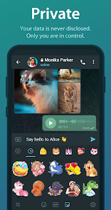 Screenshot 4 for Telegram Mod APK 15.2 Android