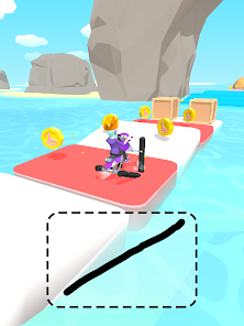 Screenshot 7 for Scribble Rider MOD APK 2.001 (Free Rewards) Android