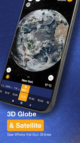 Screenshot 3 for Ventusky Weather Maps Radar MOD APK  v36.2 (Premium Unlocked) Android