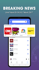 Screenshot 4 for RadioMe AM FM Radio Station MOD APK 2.5.0 (Premium Unlocked) Android