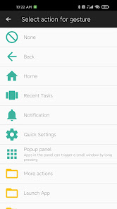 Micro Gesture MOD APK 5.7.7 (Premium Unlock) Android screenshot