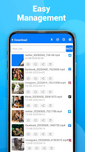 Screenshot 6 for Video Downloader All Socials MOD APK v1.5.1 (Premium Unlocked) Android