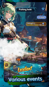 Screenshot 8 for Raising a Girl Hunter Idle RPG MOD APK 0.0.8 (Damage Multiplier God Mode) Android