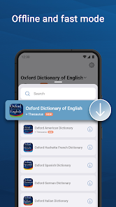 Screenshot 5 for Oxford Dictionary MOD APK 15.2.1035 (Premium Unlocked) Android