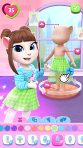 My Talking Angela 2 MOD APK 25.4.5.34936 (Unlimited Money) Android screenshot