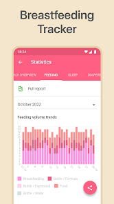 Screenshot 3 for Baby Breastfeeding Tracker MOD APK 4.15.0 (Gold Unlocked) Android