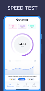 Internet Speed Test SPEEDCHECK MOD APK 5.5.1 (Premium Unlock) Android screenshot