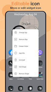 Screenshot 8 for Love Launcher lovely launcher MOD APK 4.1 (Premium Unlocked) Android