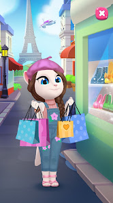 Screenshot 5 for My Talking Angela 2 MOD APK 25.4.5.34936 (Unlimited Money) Android
