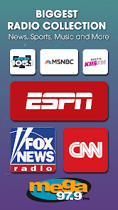 Screenshot 3 for RadioMe AM FM Radio Station MOD APK 2.5.0 (Premium Unlocked) Android