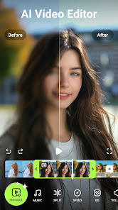 Screenshot 4 for AI Video Enhancer Utool MOD APK 1.23.18 (Premium Unlocked) Android