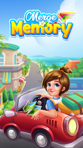 Merge Memory Town Decor MOD APK 0.5.3 (Random Rewards No Ads) Android screenshot