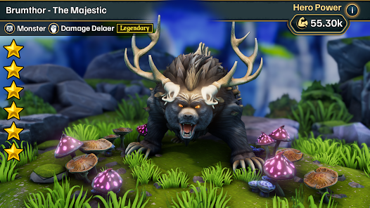 Screenshot 8 for Summoners Raid War Legend RPG MOD APK 3.7.2 (Menu One Hit) Android