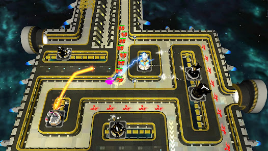 Screenshot 7 for Sci-Fi Tower Defense Module TD MOD APK 2.04 (Unlimited Tower) Android