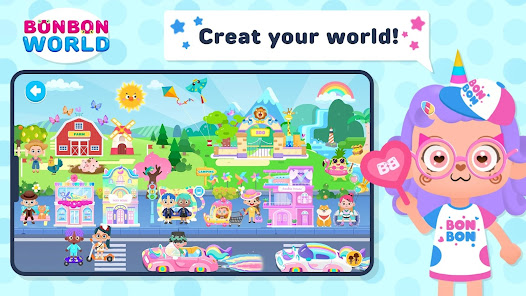 Screenshot 3 for BonBon Life World Make Stories MOD APK 1.0.1 (Unlimited Money) Android