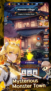 Raising a Girl Hunter Idle RPG MOD APK 0.0.8 (Damage Multiplier God Mode) Android screenshot